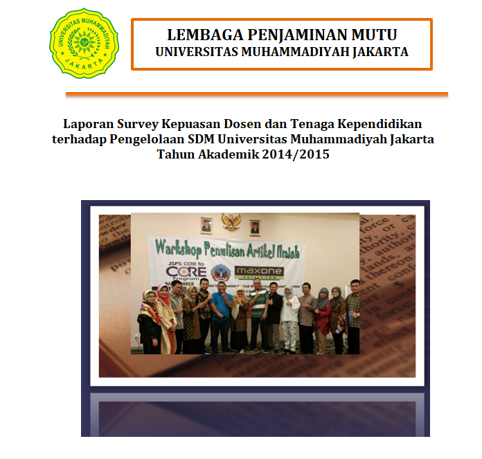 Survey tendik 2014